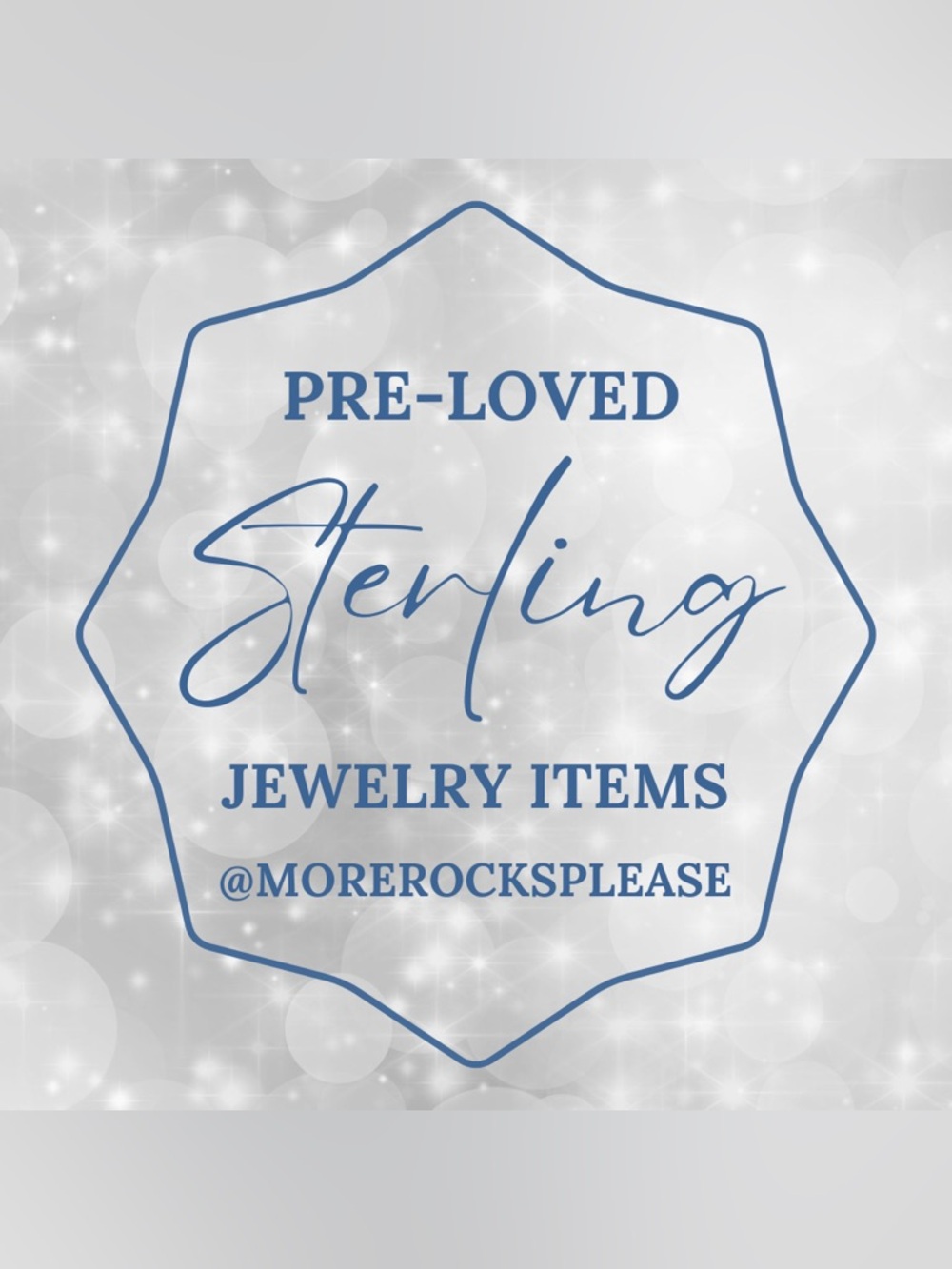 🩶PRE-LOVED STERLING JEWELRY LIVE SHOW ITEM-READ DESCRIPTION🩶